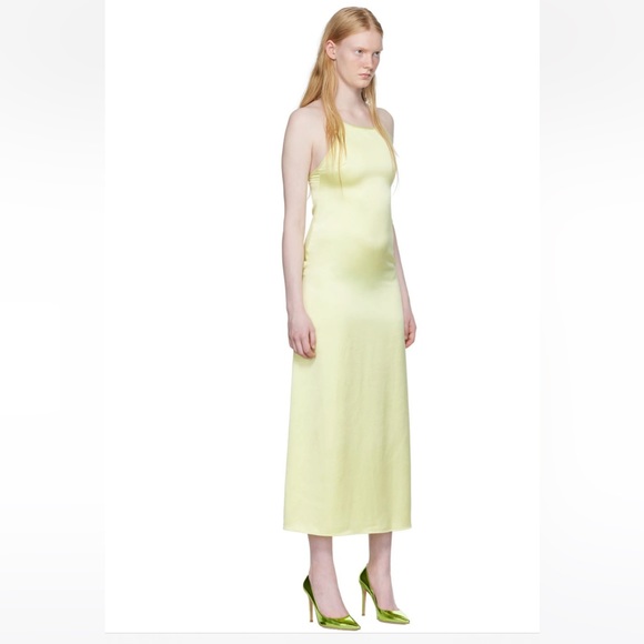 Kimela Long Dress in Light Yellow - Picture 3 of 7